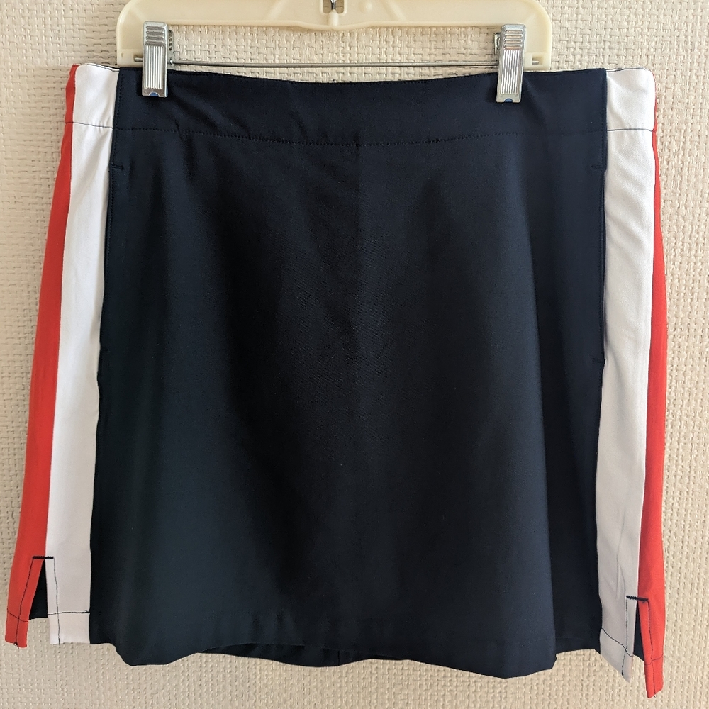 Navy/red/white Lady Hagen golf skirt size 8.
